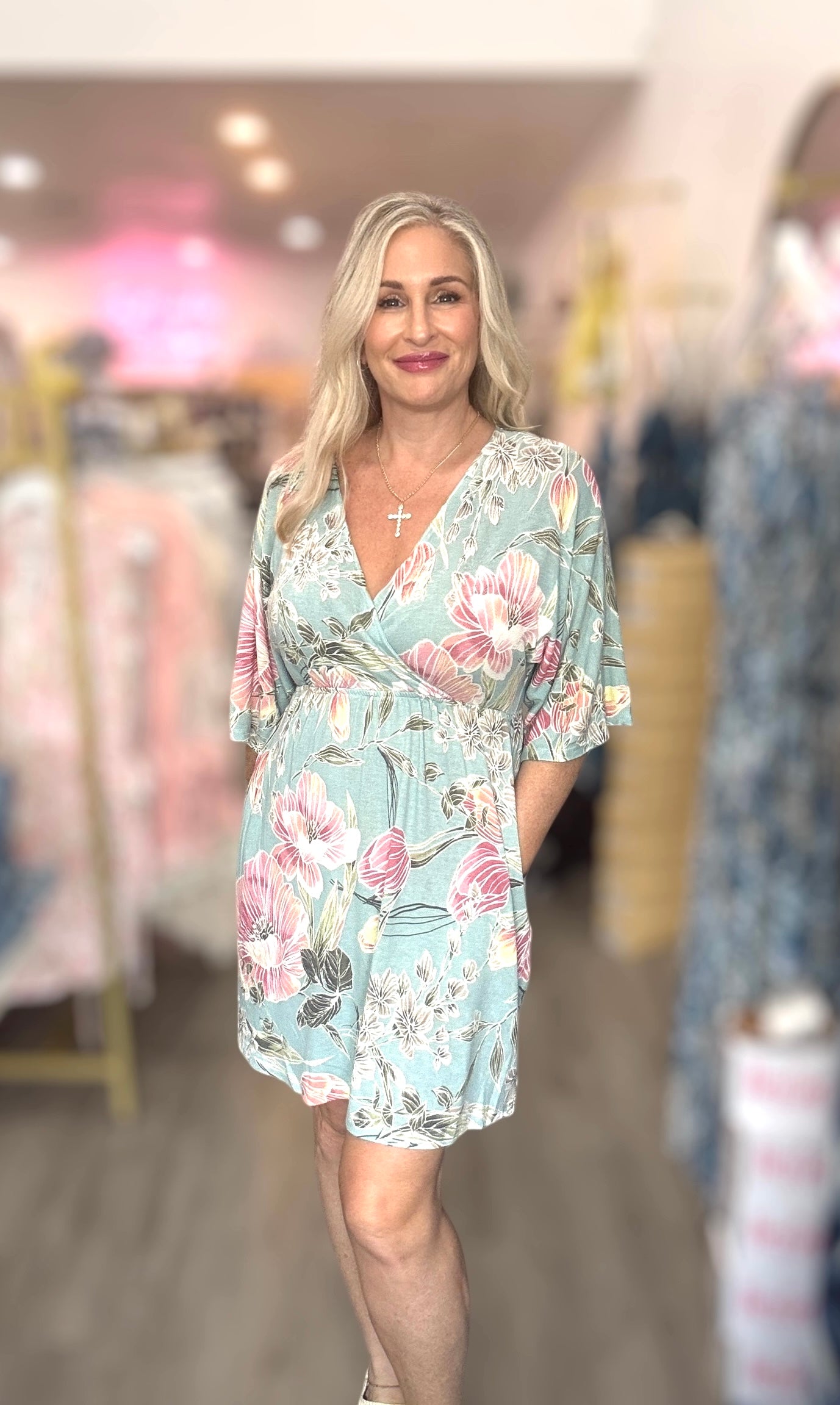 The Lovelee Floral Printed Dress