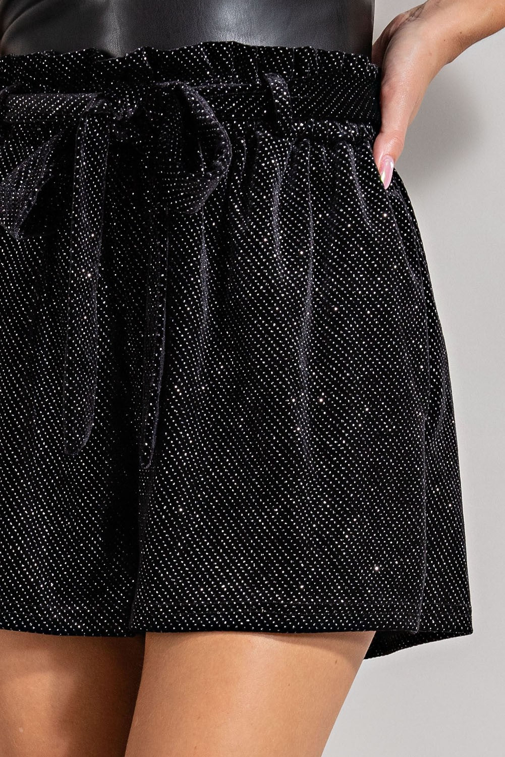 The Metallic Marci Shorts