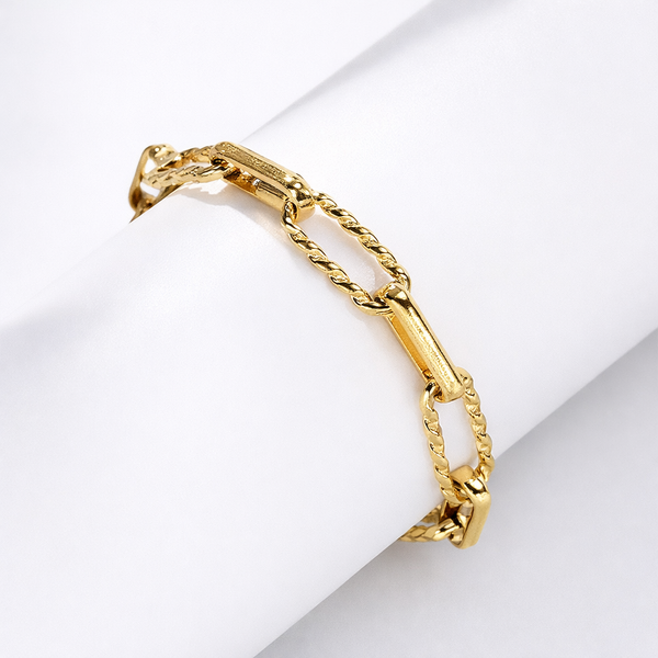 The Paperclip Chain Bracelet