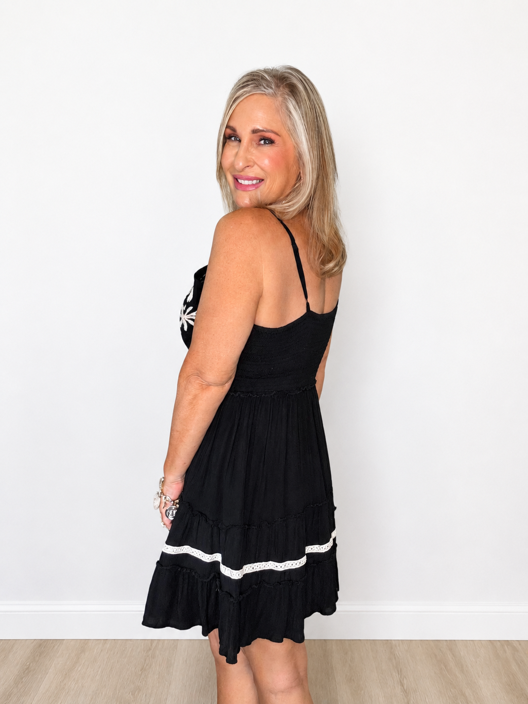 BoHo Embroidered Dress by Pol