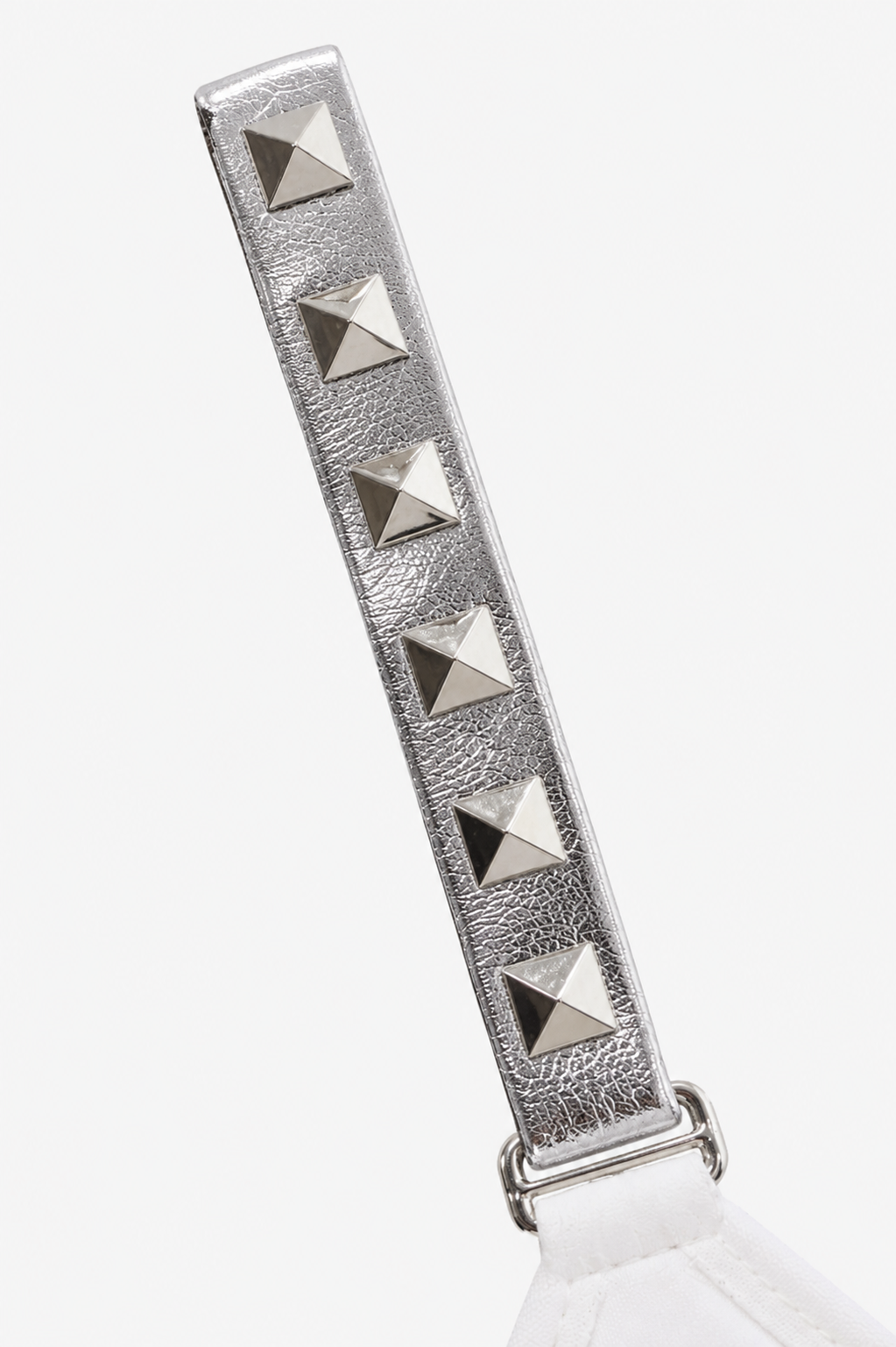 The Studded White Strap-It Bra