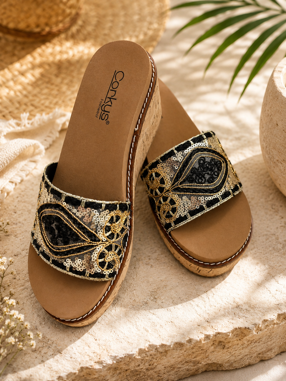 Corkys Wanderlust Wedge Sandal