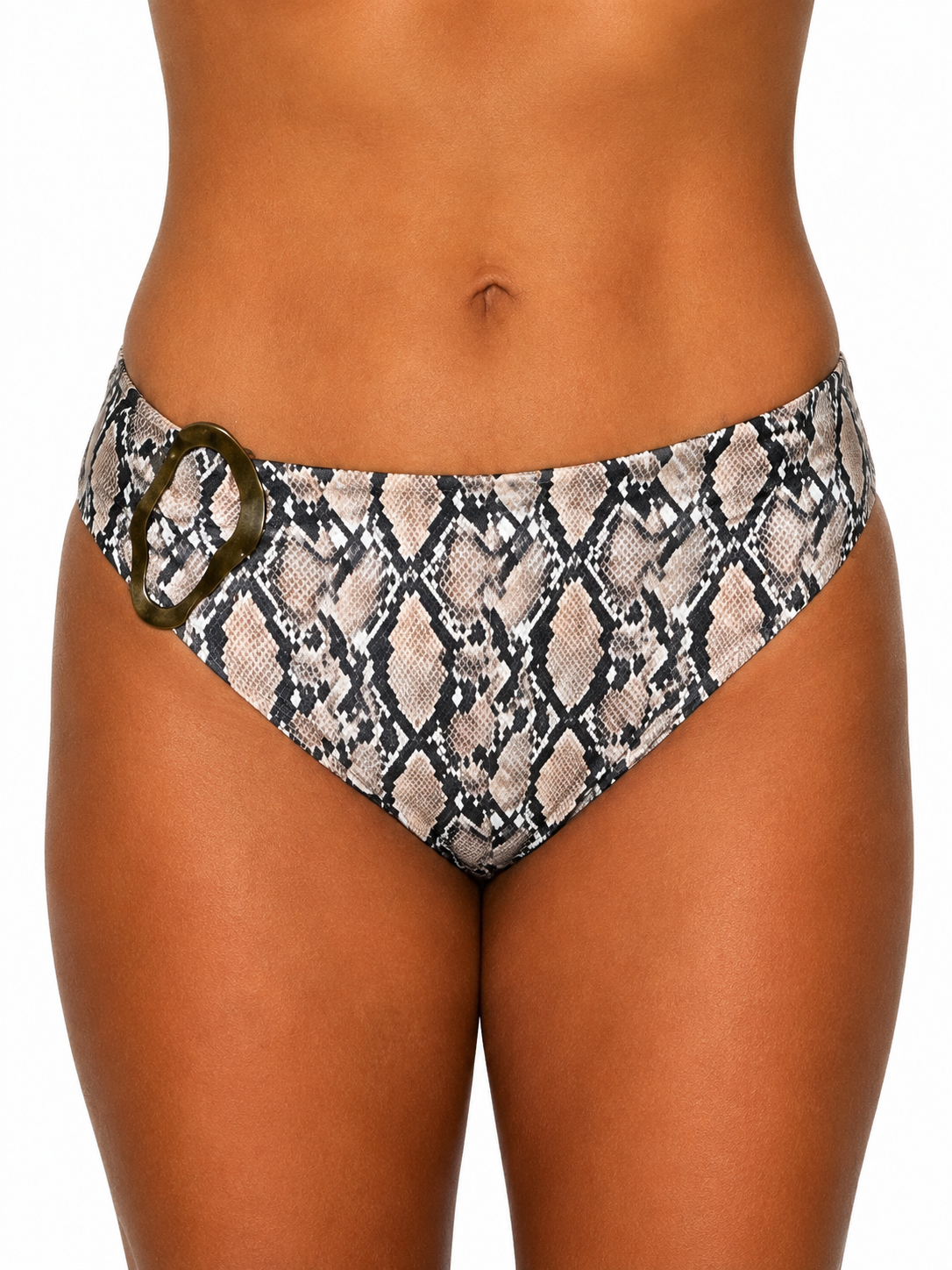 Snakeskin Bikini Bottom
