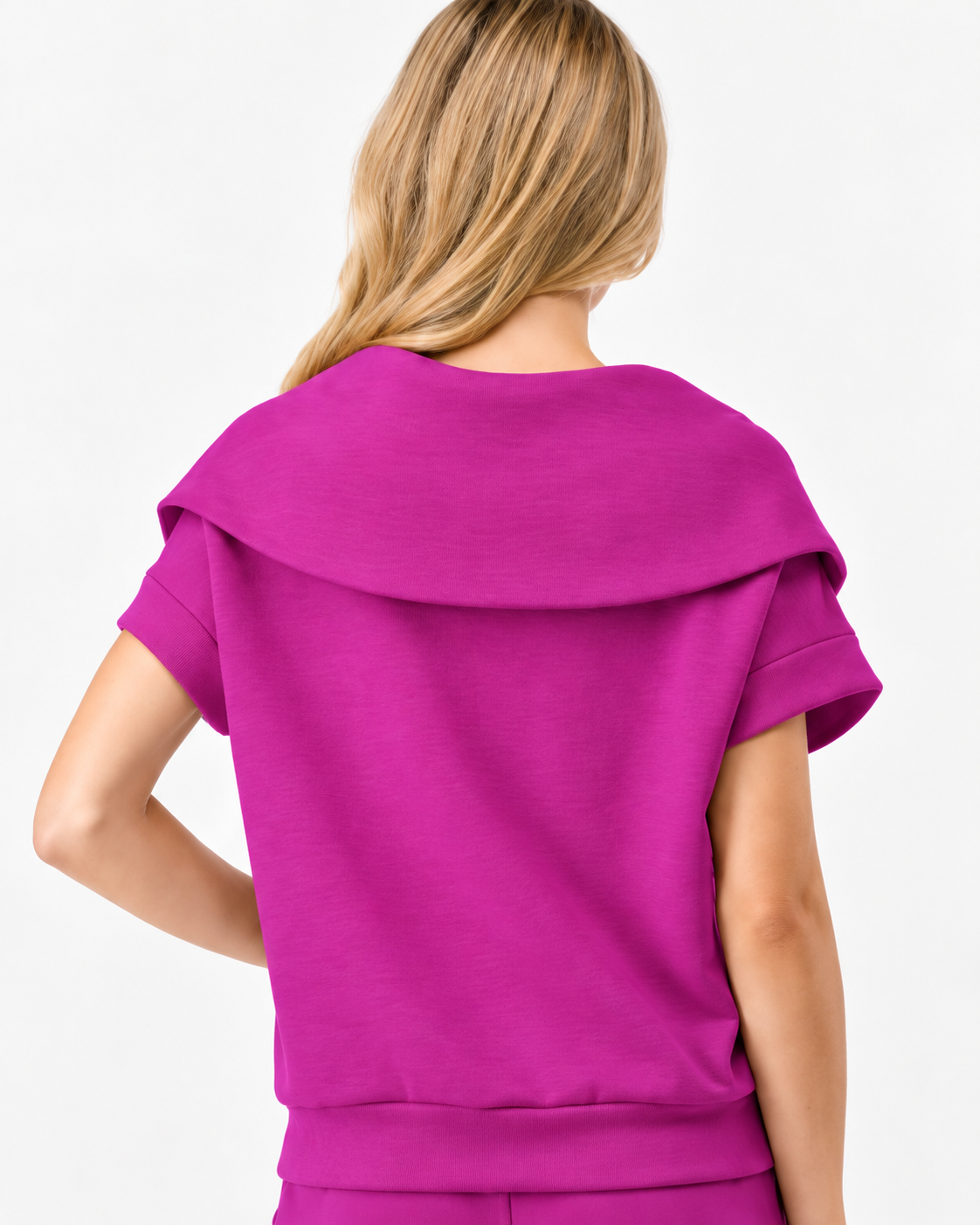 Short Sleeve Quarter Zip