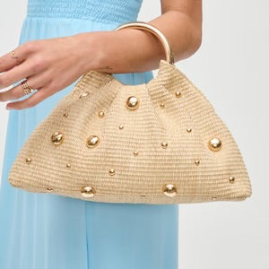The Straw Studded Bag