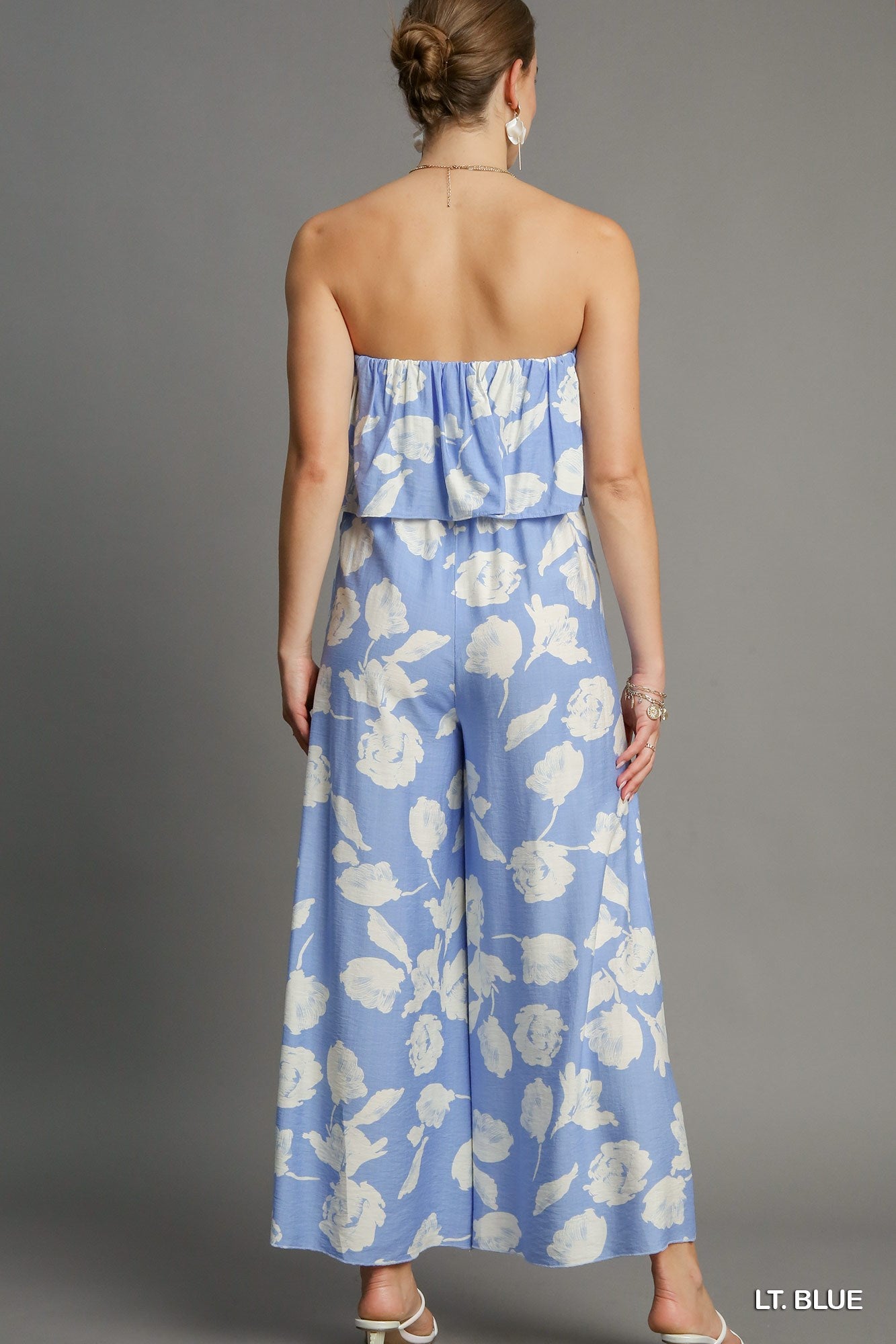 The Blue Floral Jumpsuit