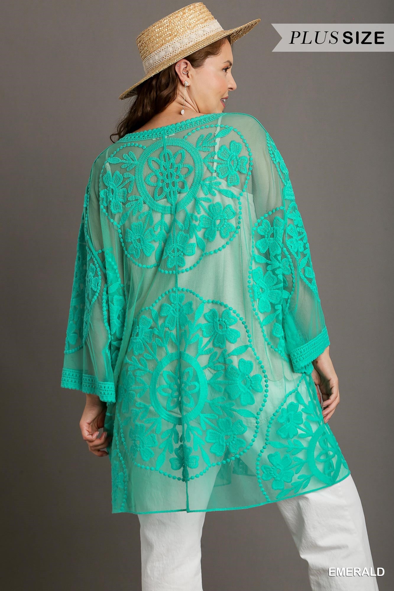 The Open Lace Kimono
