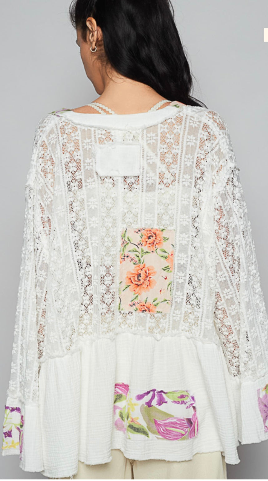 The Floral Open Spring Cardigan