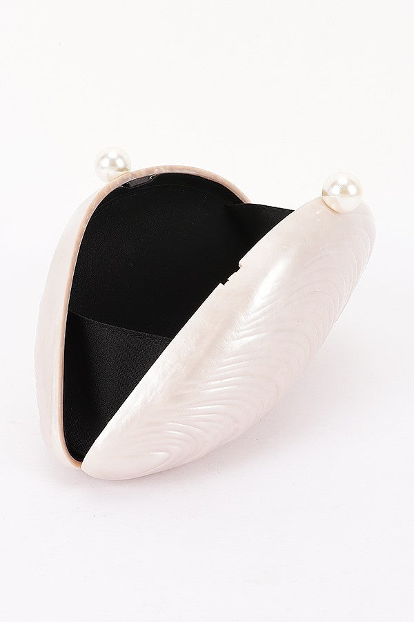 Acrylic Marble Party Clutch