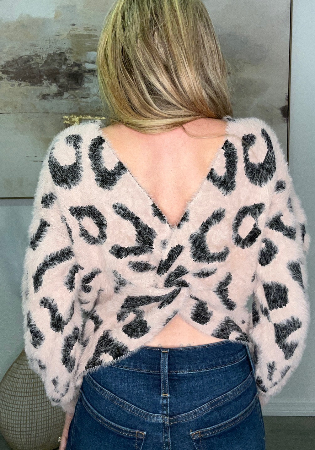 The Lucy Leopard Sweater