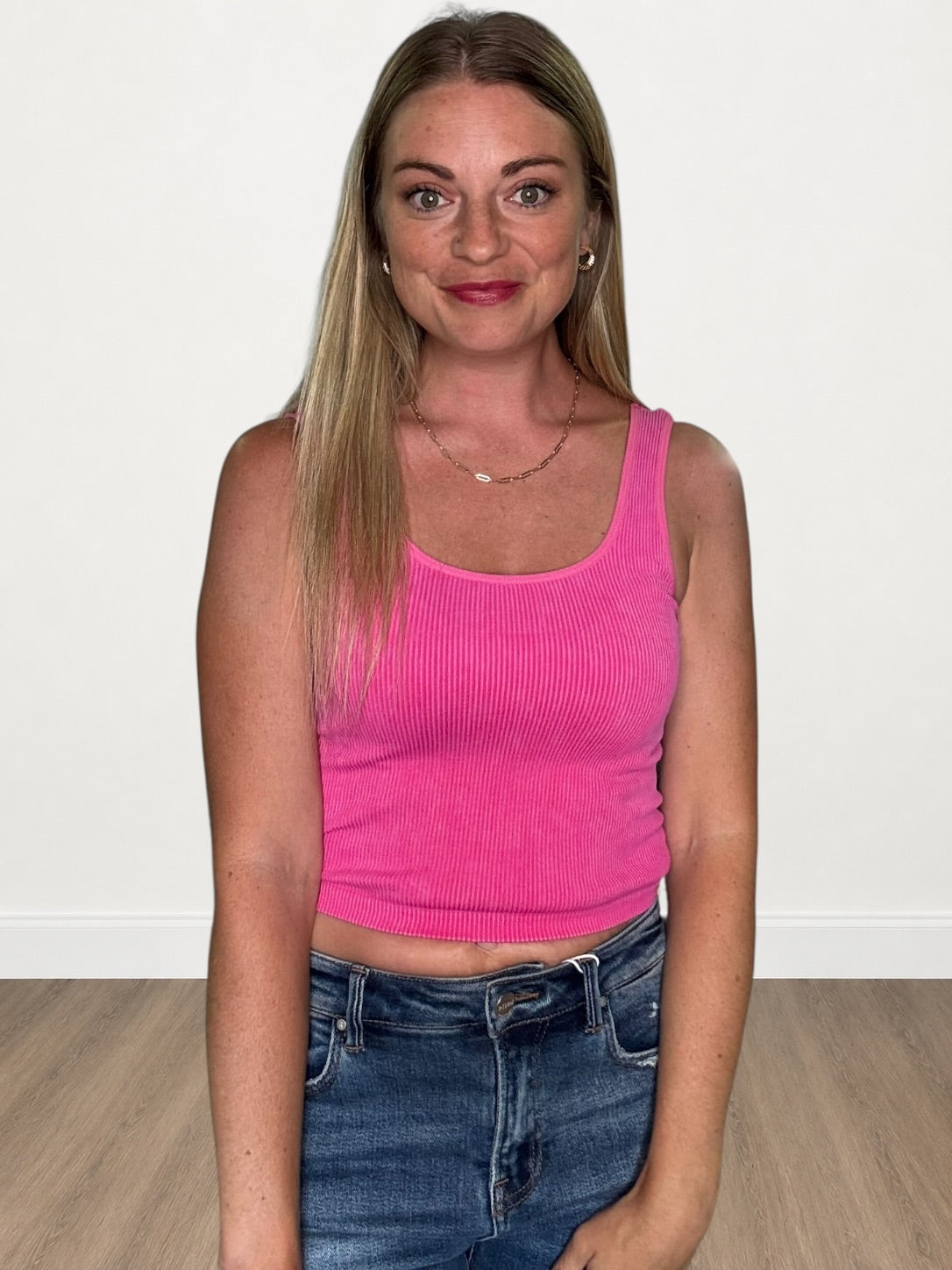 Reversible Stonewashed Seamless Tank
