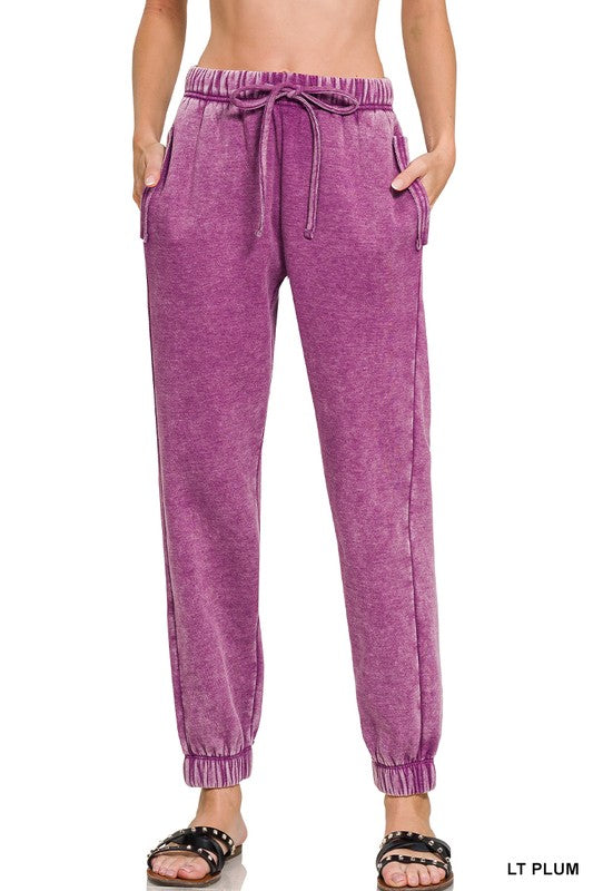 Acid Wash Lounge Pants