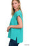 The Gauze Rounded Neck Top