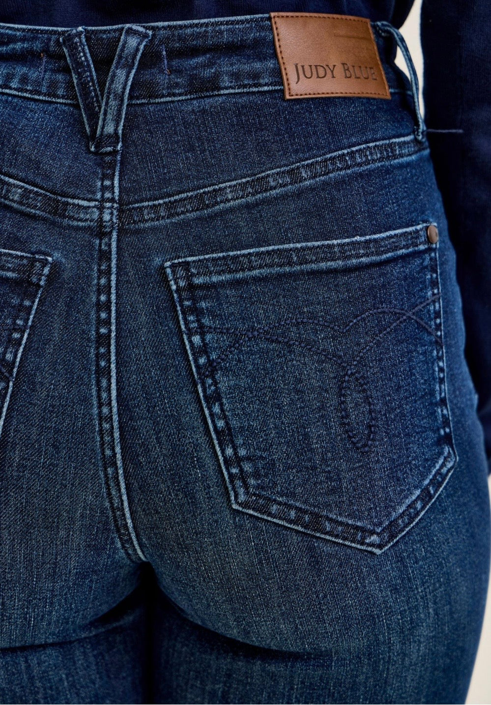 Judy Blue HW Tummy Control Alex Boy Bootcut Jeans