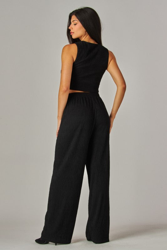 The Crinkle Waistcoat Set