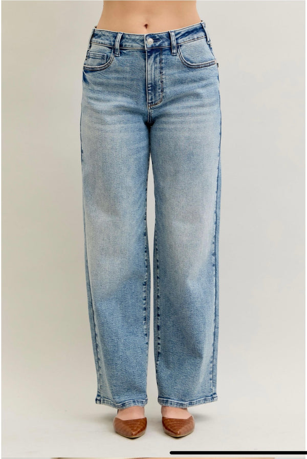 Judy Blue High Rise Vintage Baggy Jeans