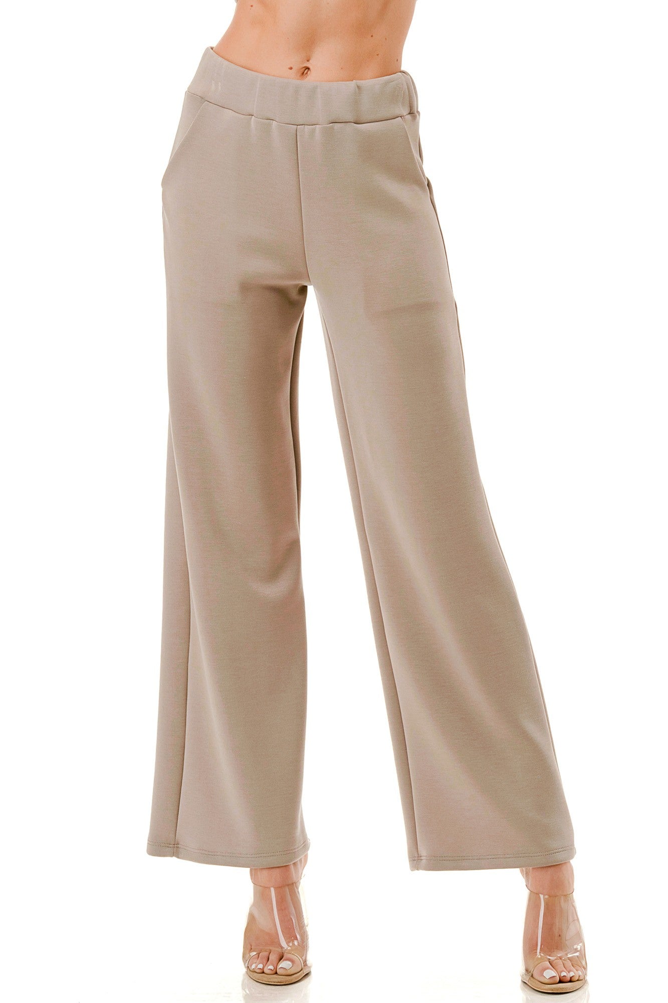 Straight Leg Pant W/ Pockets