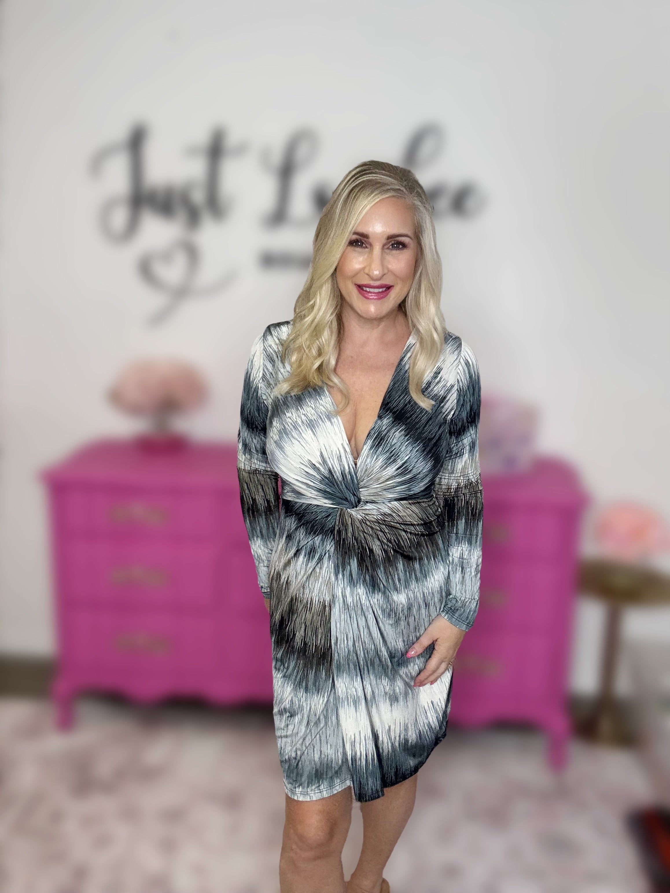 The Front Knotted Dress