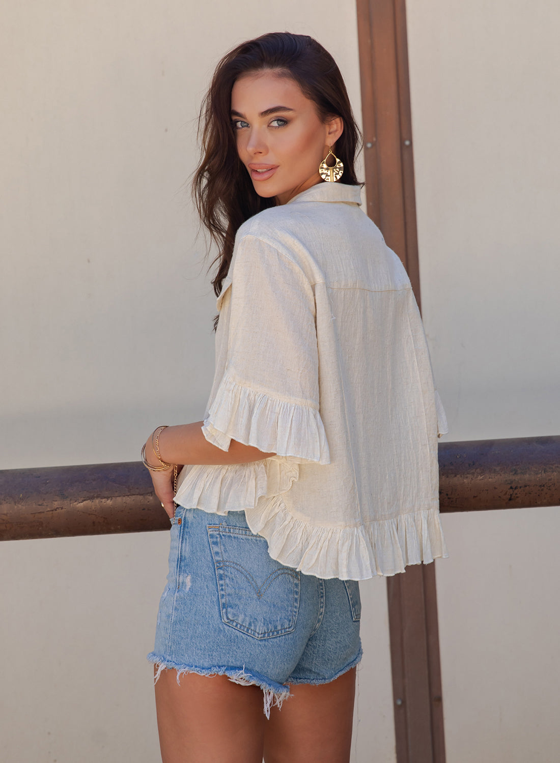 Natural Crop Jacket