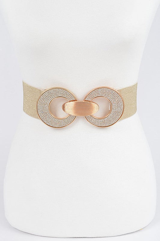 The Rhinestone Buckle Belt