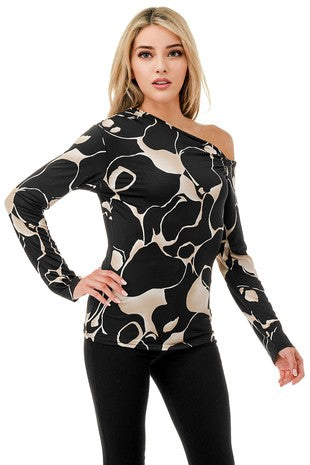 The Sassy One Shoulder Top