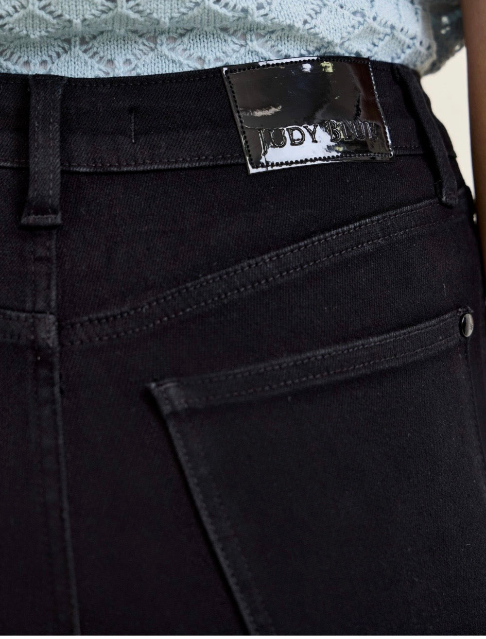 Judy Blue Skinny Black Jeans Tummy Control