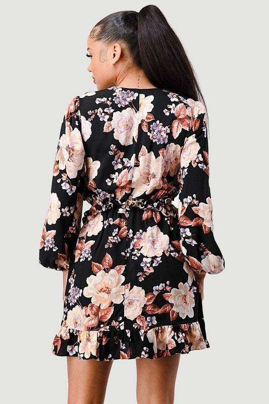 The Floral Tiered Dress