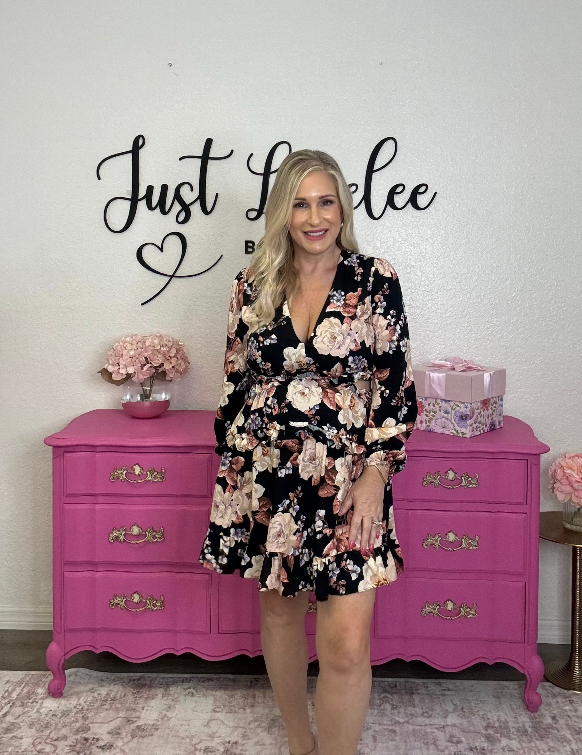 The Floral Tiered Dress