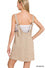 The Washed Denim Overall Dress
