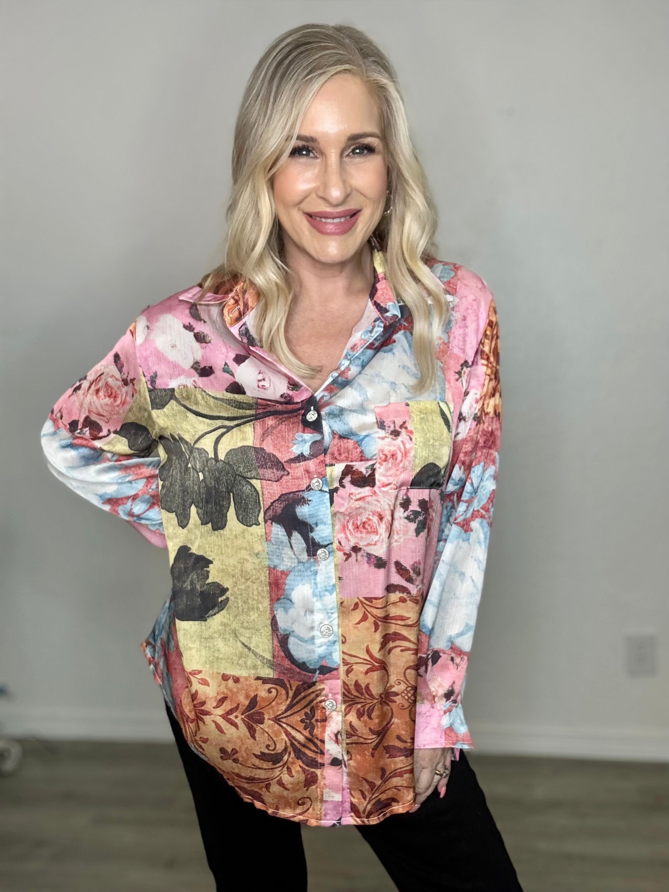 The Rose Patchwork Top by Pol