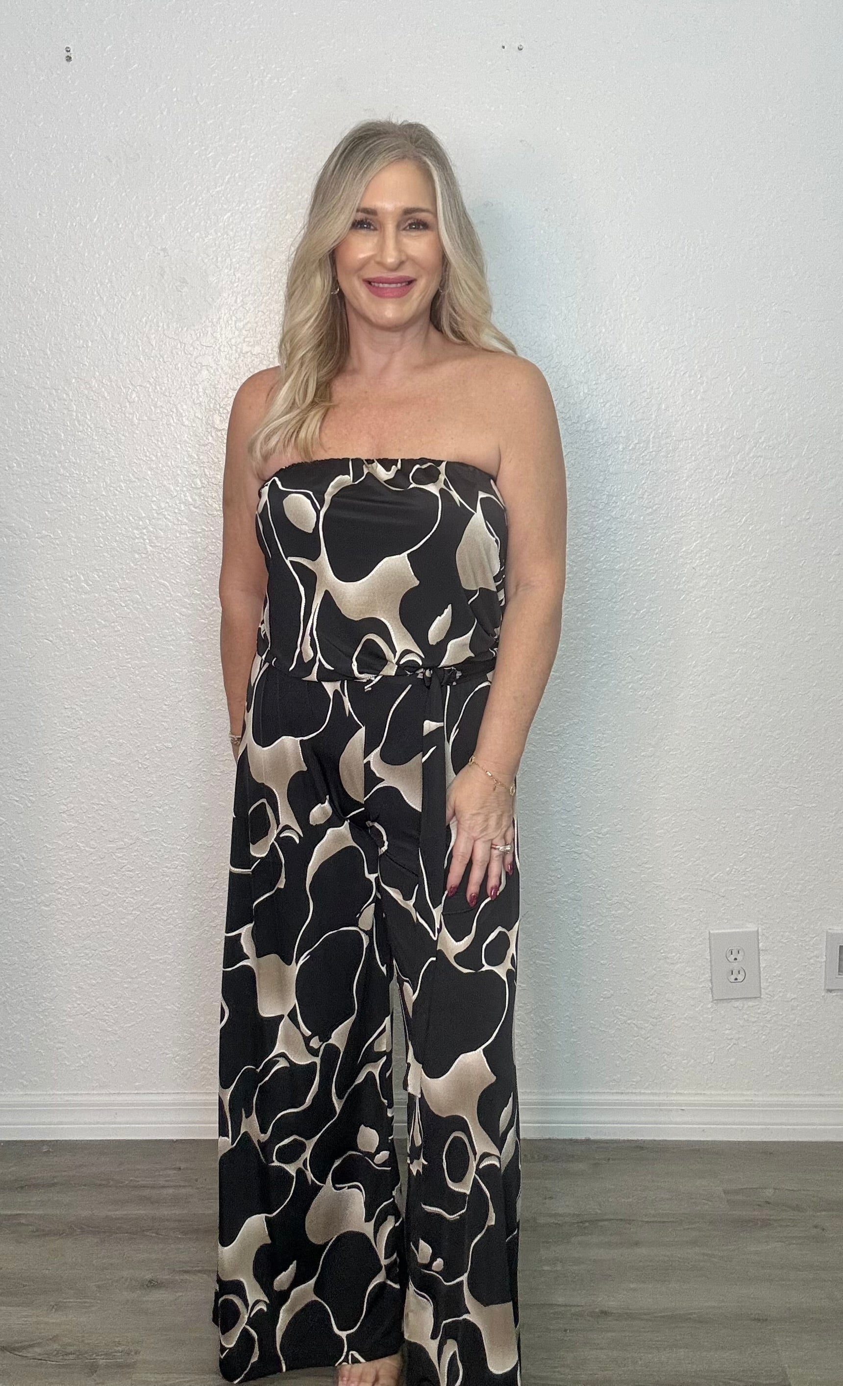 Midnight Wide Leg Jumpsuit