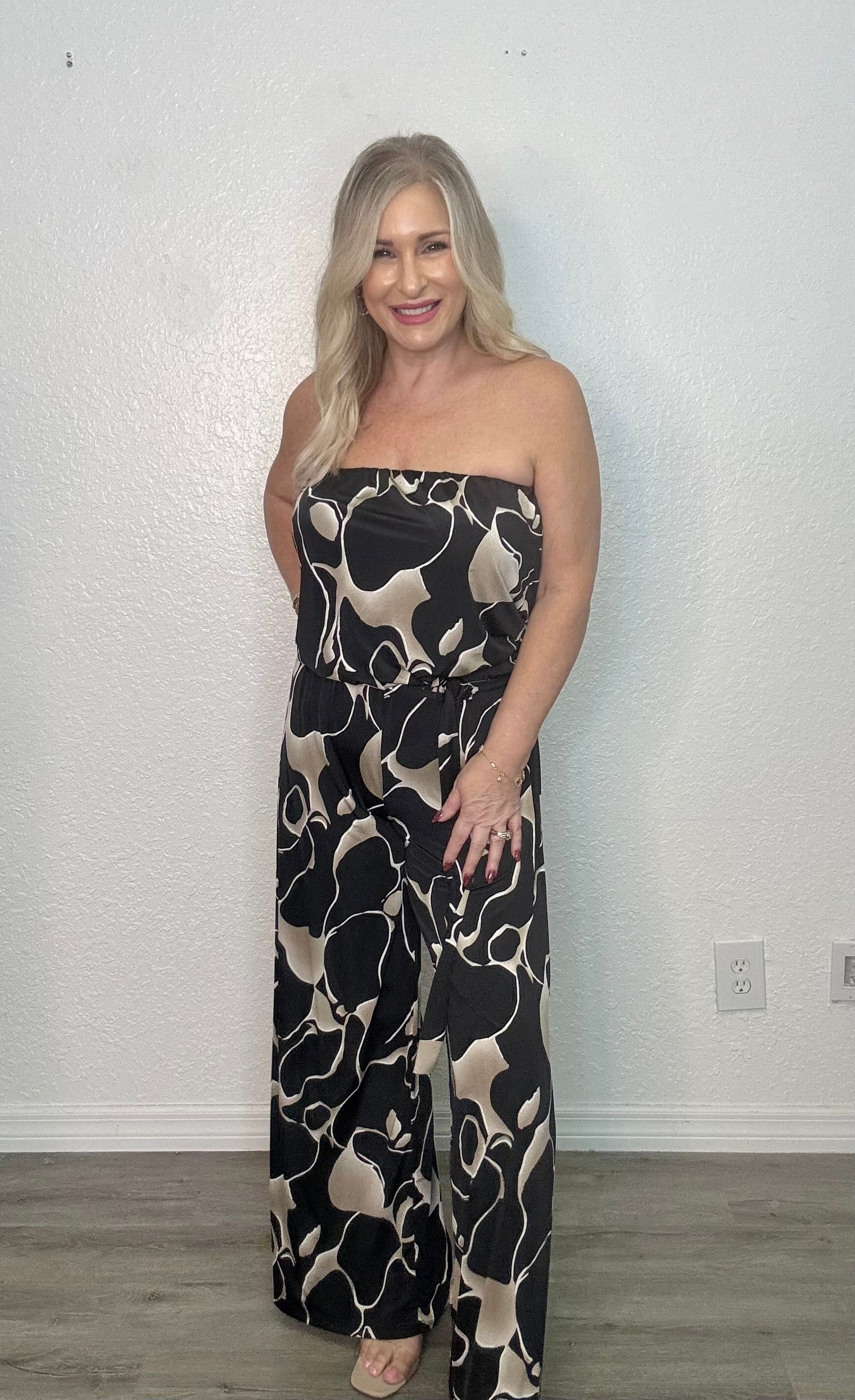 Midnight Wide Leg Jumpsuit