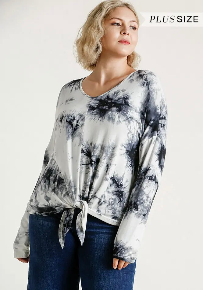 The Tie Dye Front Top