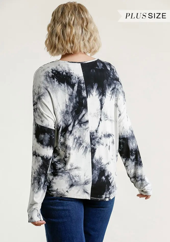 The Tie Dye Front Top