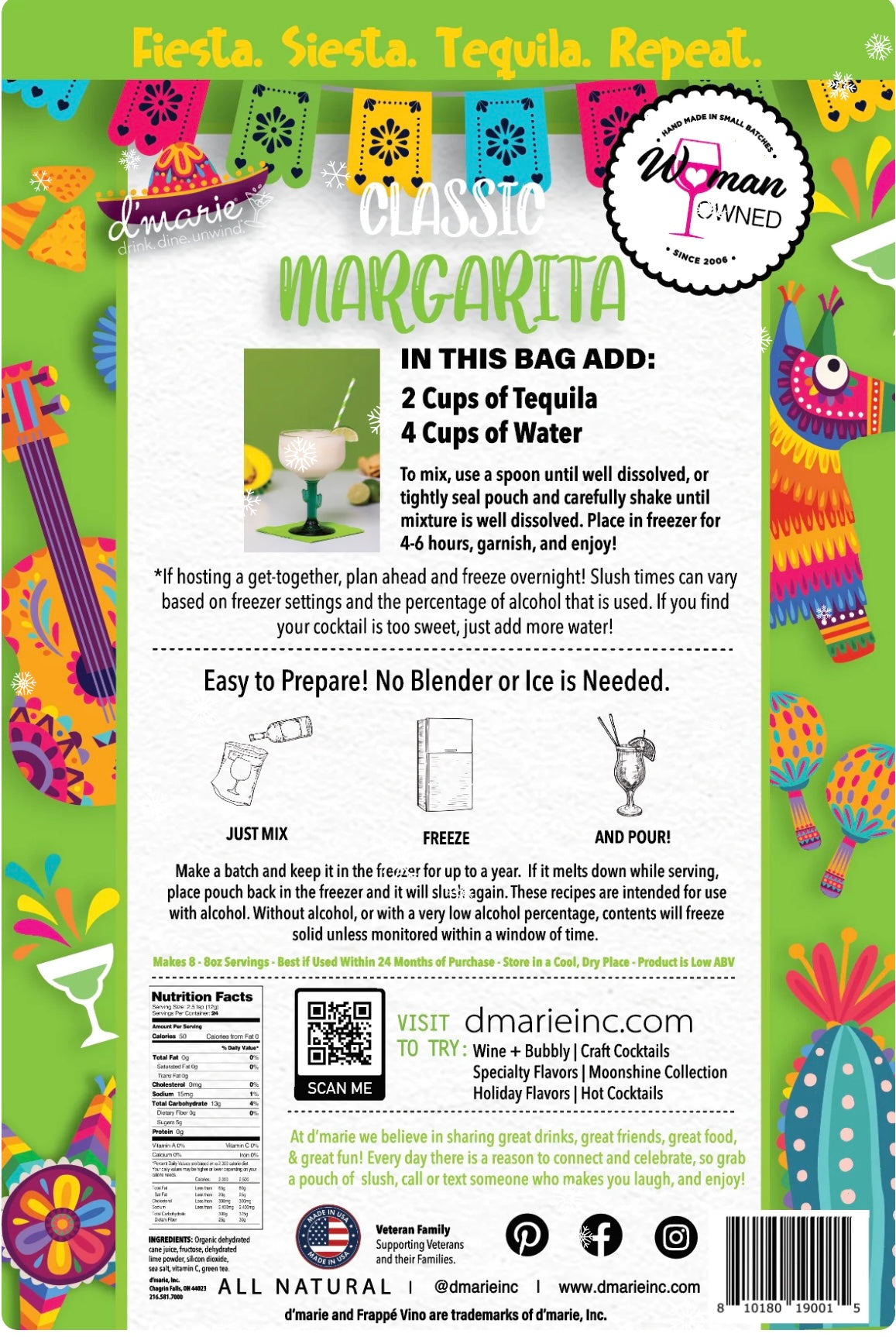 The Classic Margarita Slushie Mix