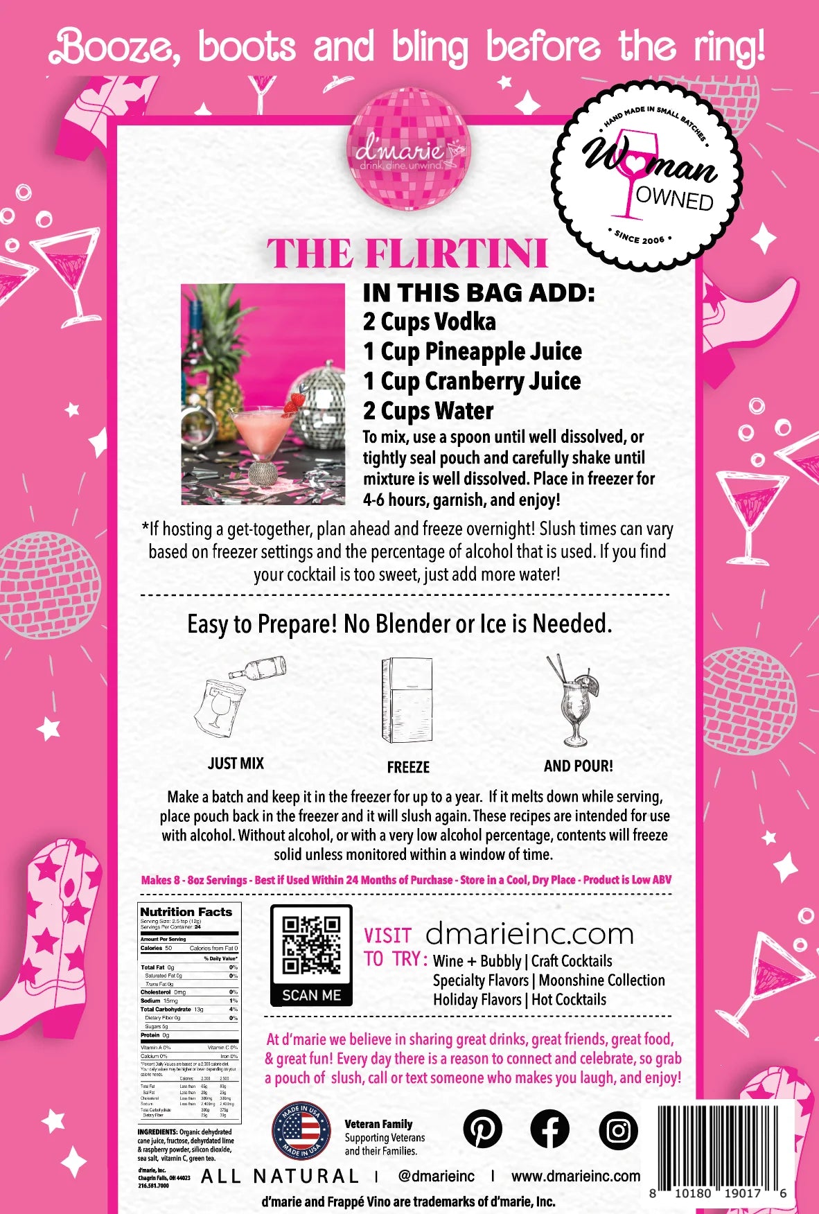 The Flirtini Slushie Mix