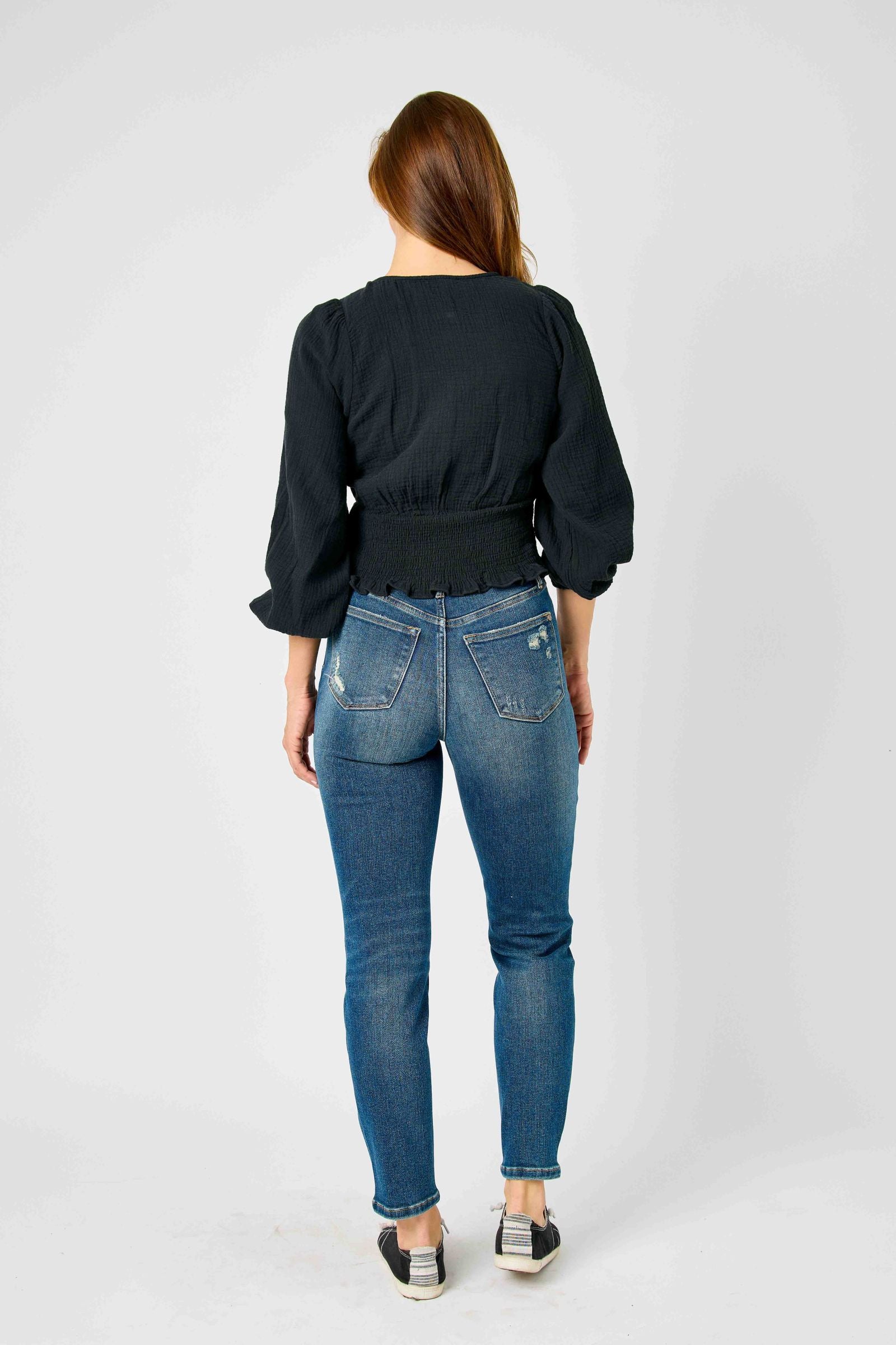 High Waisted Tummy Control Judy Blue Jeans