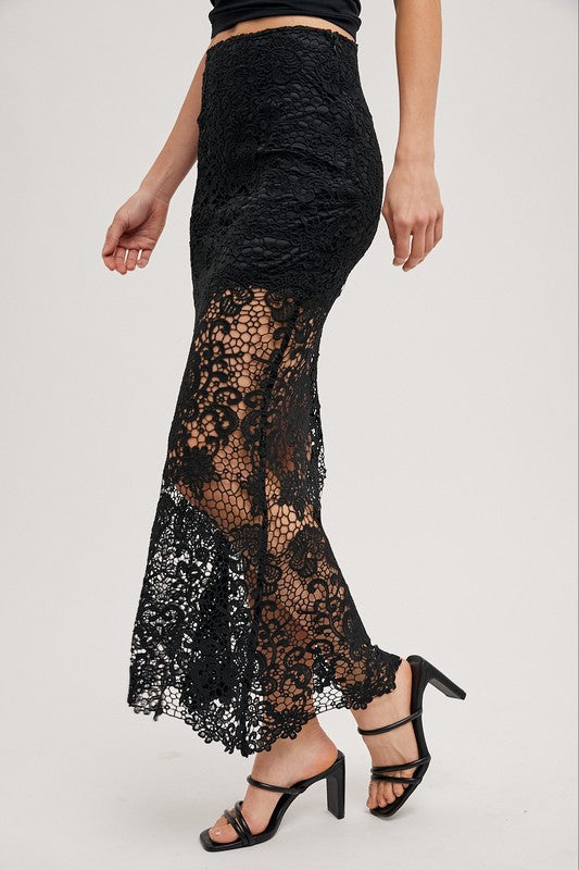 The Lace Maxi Skirt