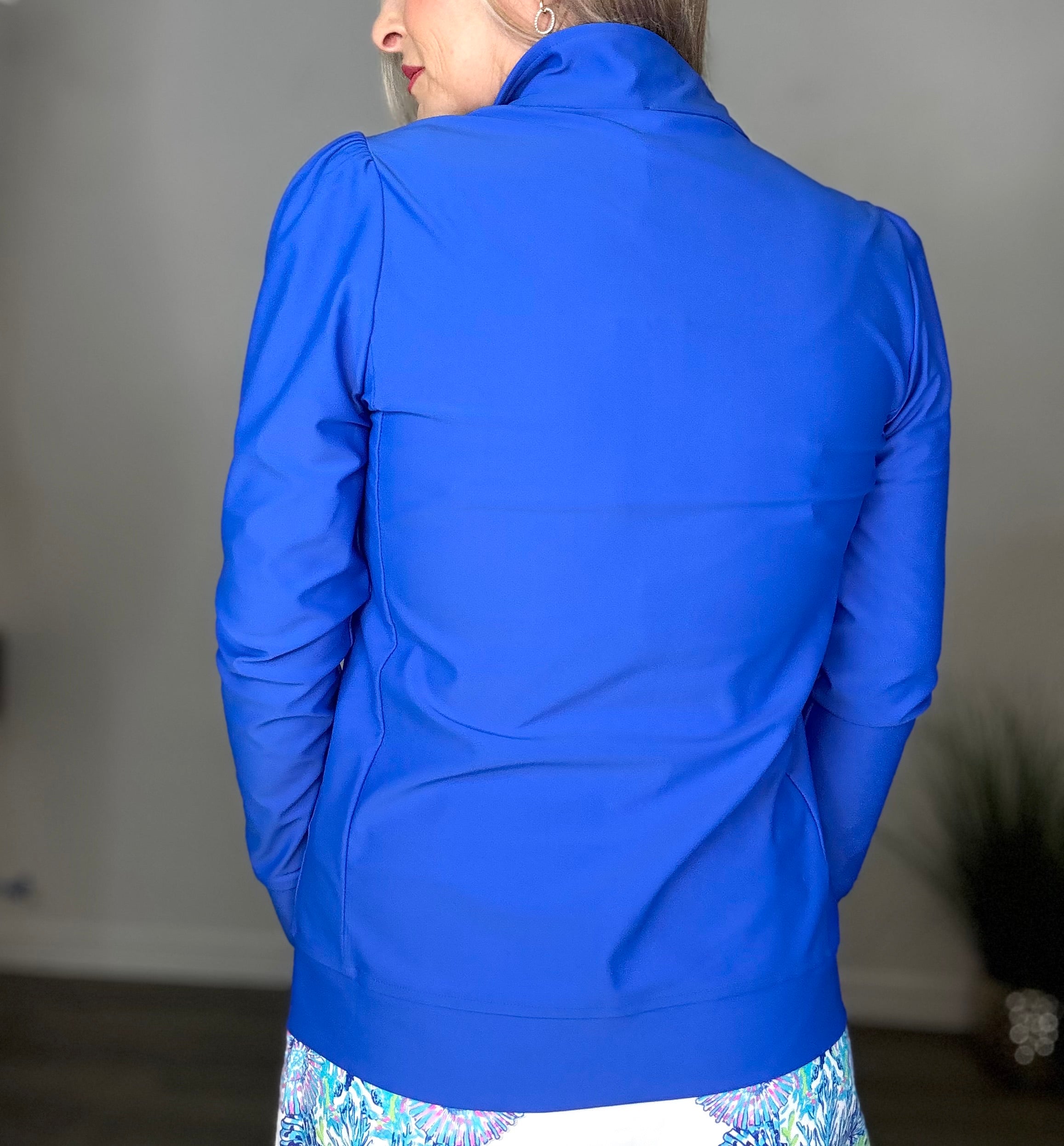 High Neck Full Zip Up Active Jacket