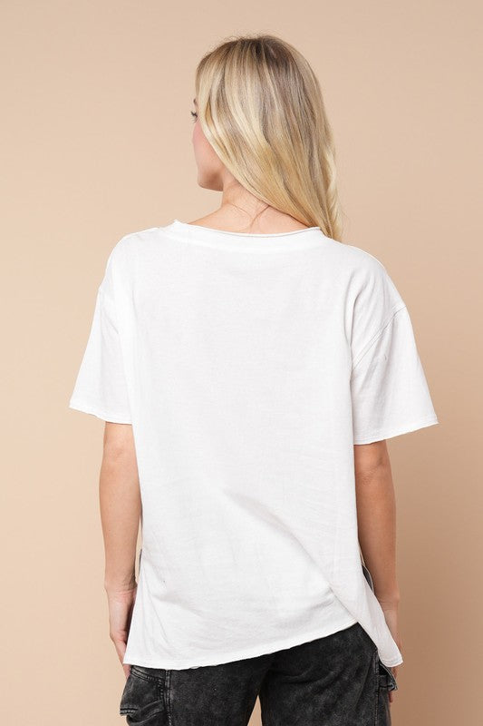 The Star Patch Knit Top