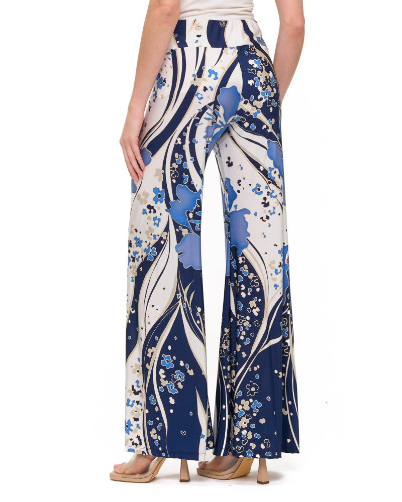Tropical Printed Palazzo Pants