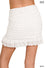 The Lovelee RUCHED MINI SKIRT WITH BUILT IN SHORTS