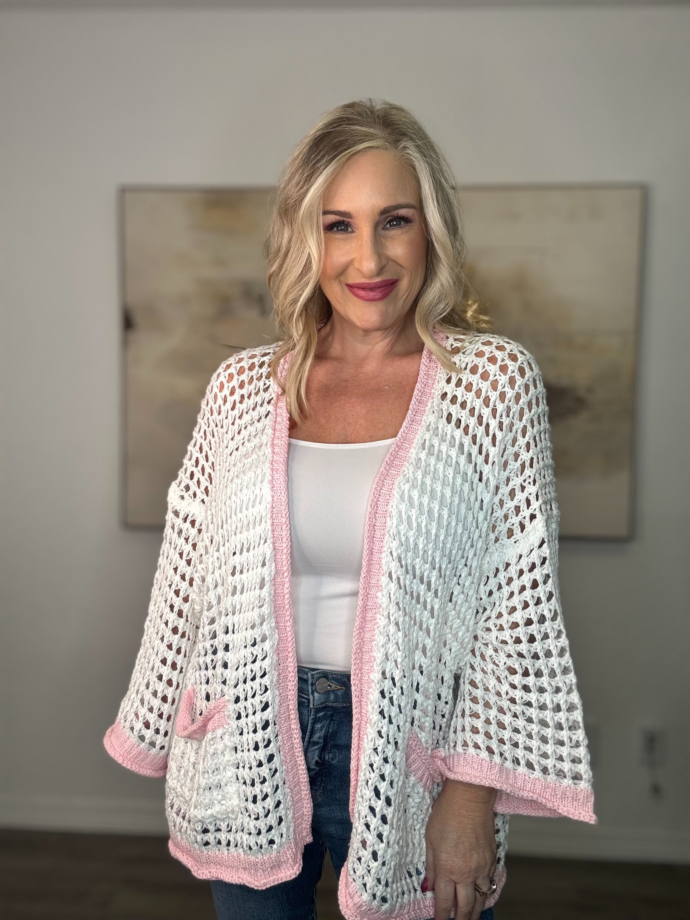 The Lightweight Oversized Cardigan Top by Pol