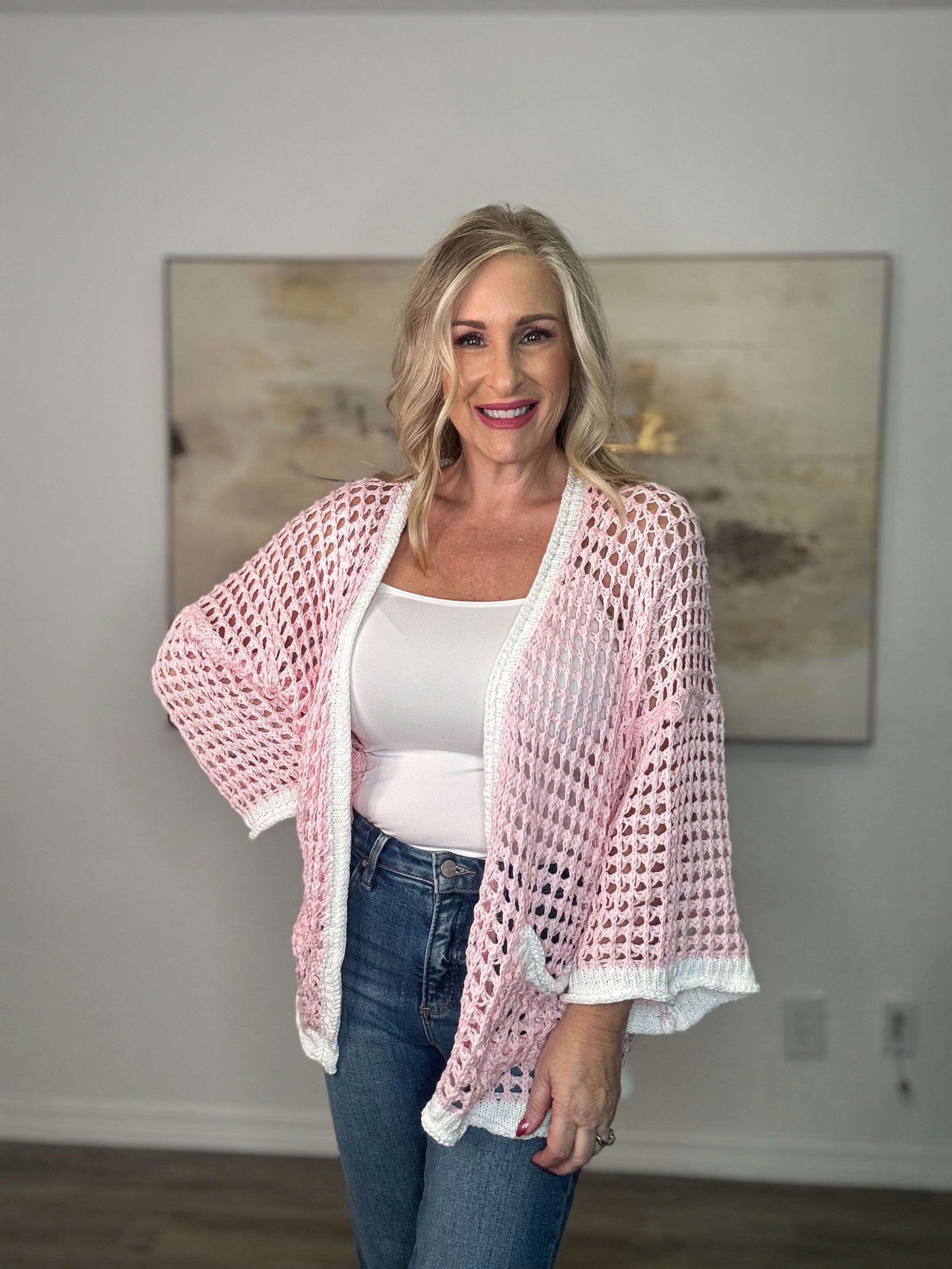 The Lightweight Oversized Cardigan Top by Pol