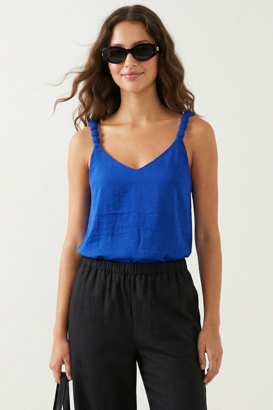 Twisted Strap Tank Top