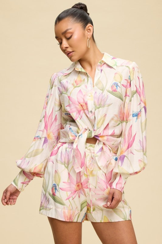 Sunny Floral SHORT SET