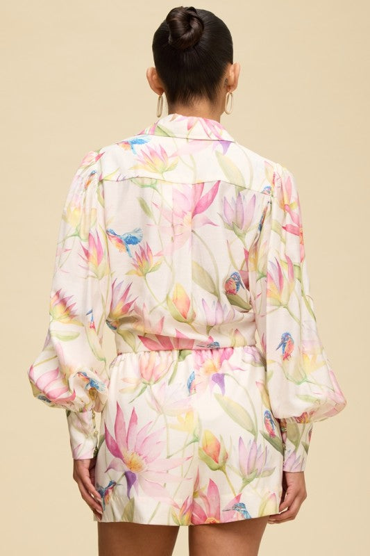 Sunny Floral SHORT SET