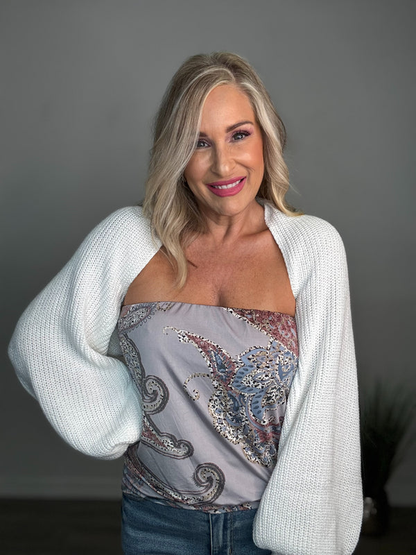 Knit Bolero Shrug