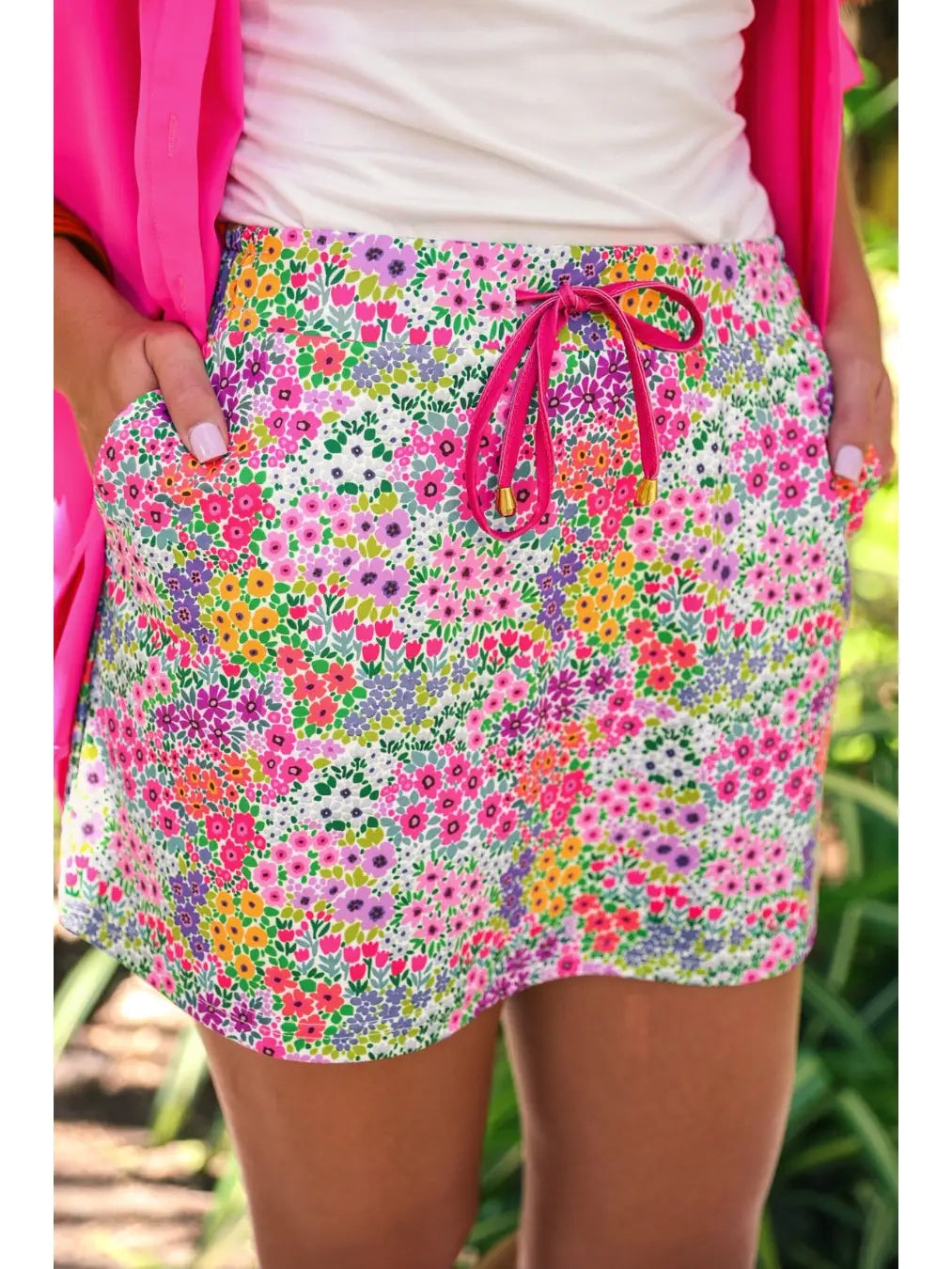Floral Spring Skort