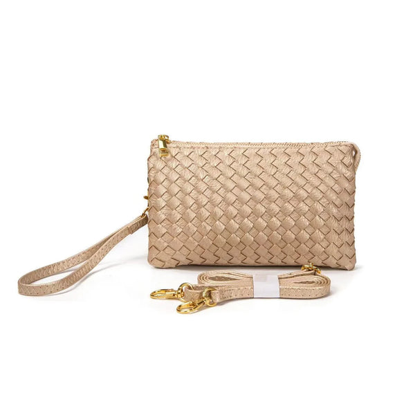 The Woven Clutch/Crossbody Bag